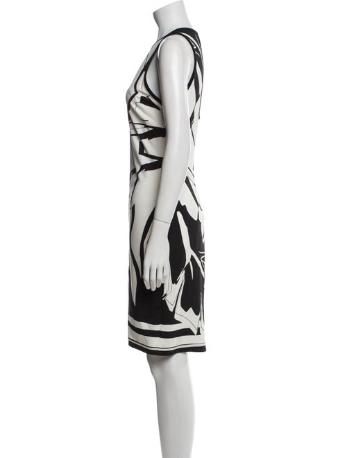 Roberto Cavalli Printed Knee-Length Dress