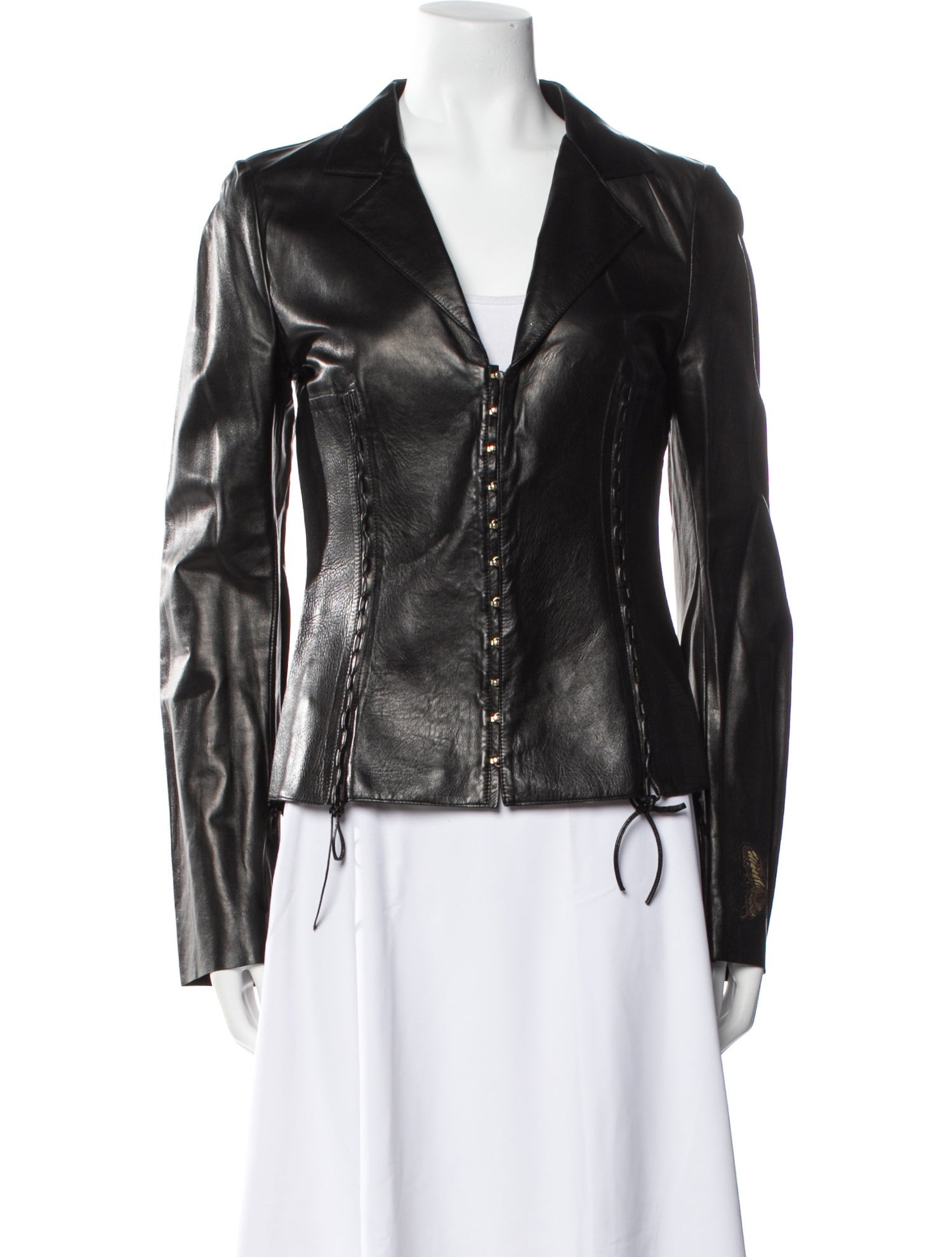 Roberto Cavalli Vintage 2000's Biker Jacket