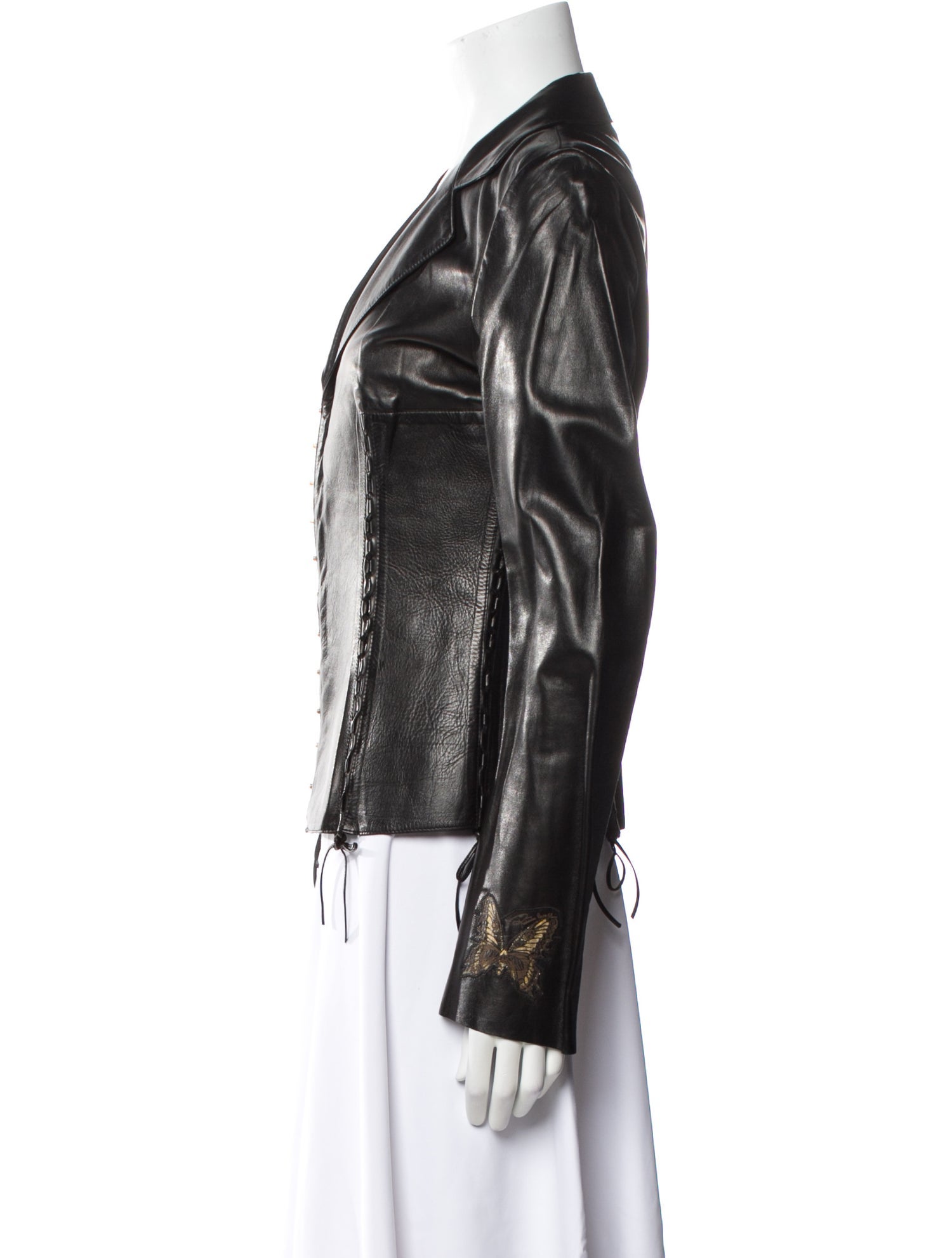 Roberto Cavalli Vintage 2000's Biker Jacket
