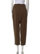 Roberto Cavalli Silk Straight Leg Pants