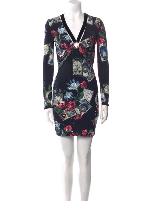 Roberto Cavalli Nylon Mini Dress