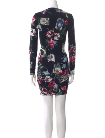 Roberto Cavalli Nylon Mini Dress