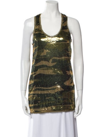Roberto Cavalli Bamboo Printed Top
