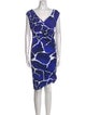Roberto Cavalli Printed Knee-Length Dress