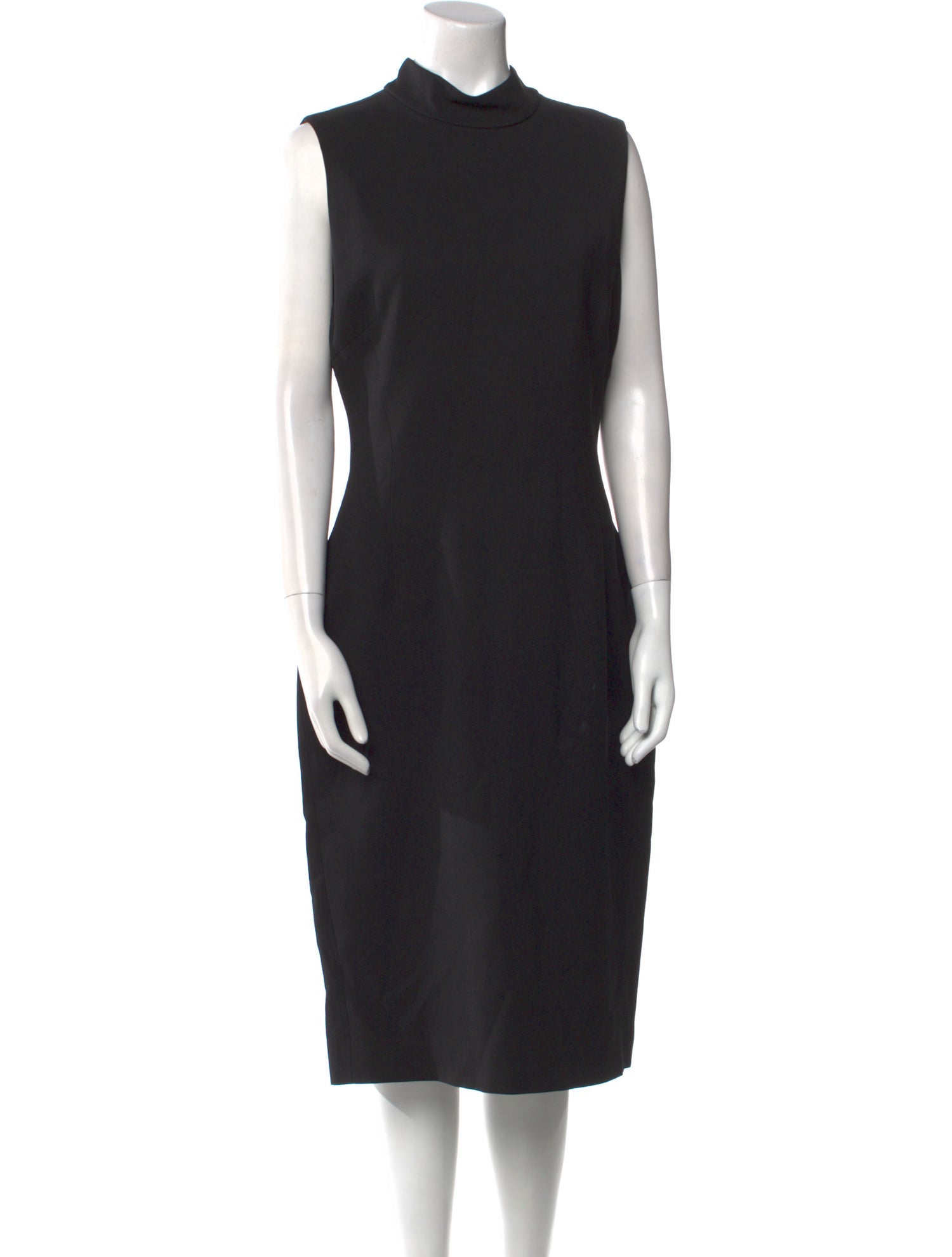Roberto Cavalli Turtleneck Midi Length Dress