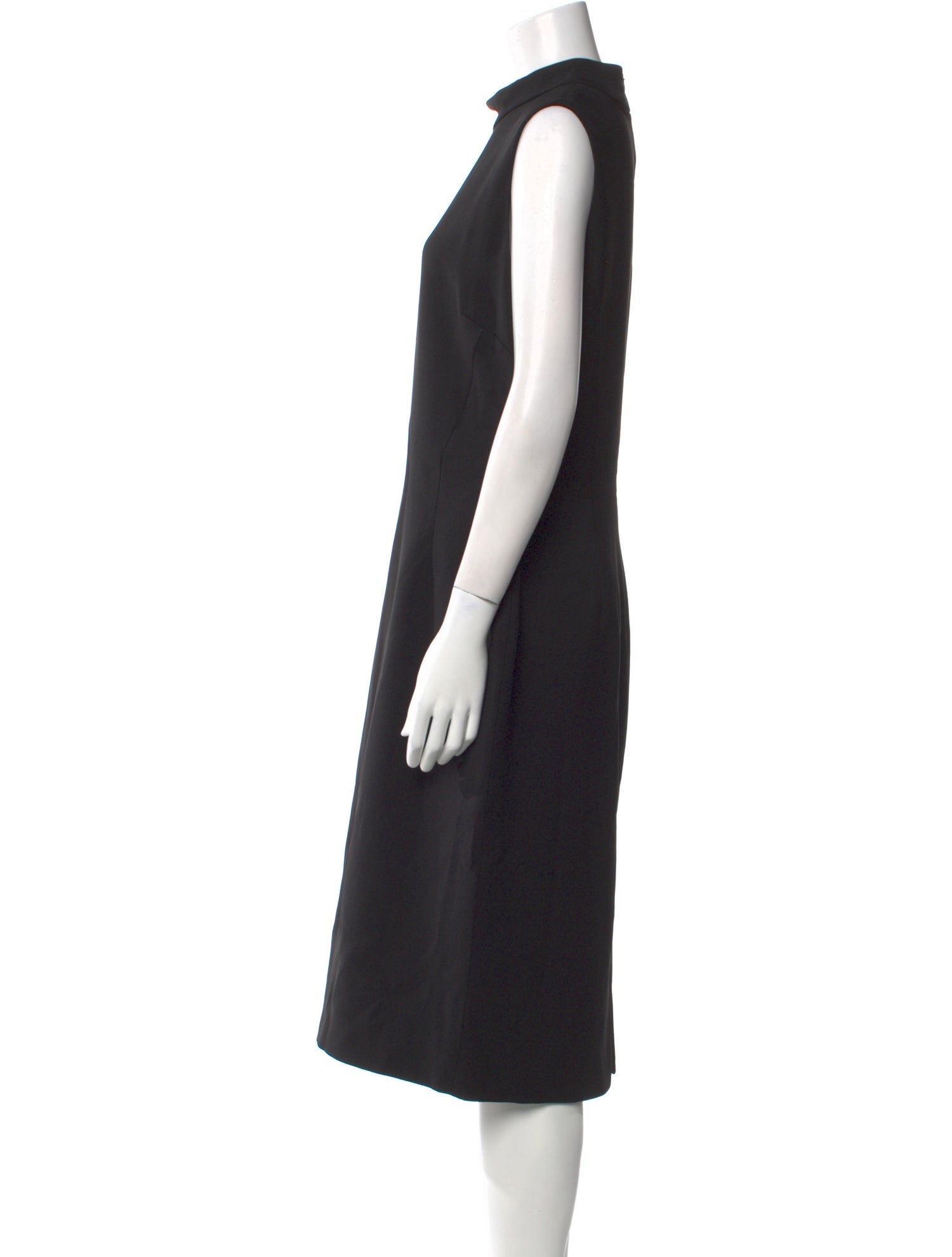 Roberto Cavalli Turtleneck Midi Length Dress