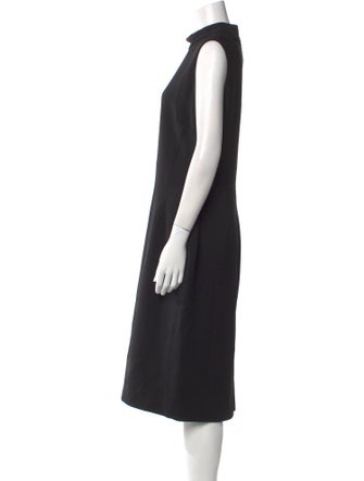 Roberto Cavalli Turtleneck Midi Length Dress