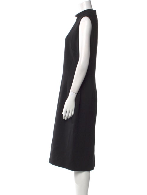 Roberto Cavalli Turtleneck Midi Length Dress