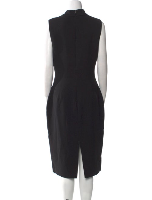 Roberto Cavalli Turtleneck Midi Length Dress