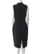 Roberto Cavalli Turtleneck Midi Length Dress