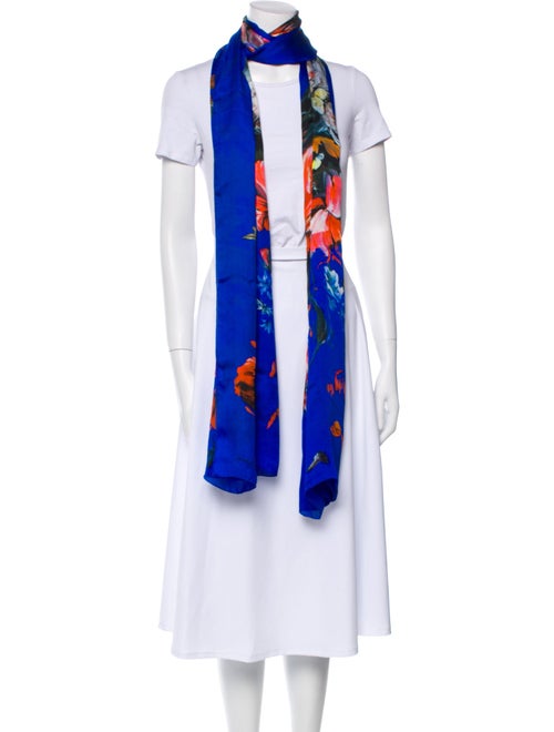 Roberto Cavalli Silk Printed Scarf