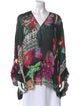 Roberto Cavalli Silk Printed Blouse