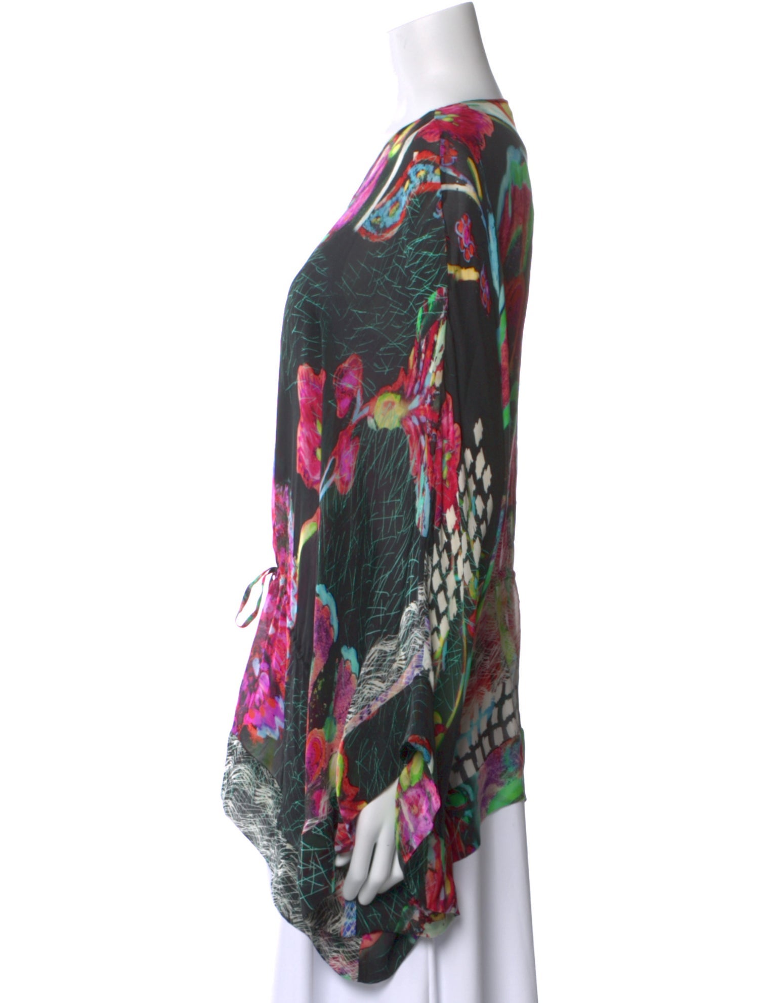 Roberto Cavalli Silk Printed Blouse