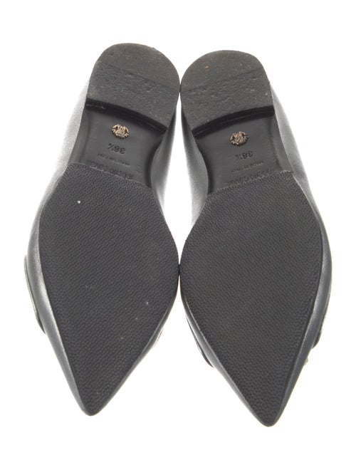 Roberto Cavalli Leather Ballet Flats