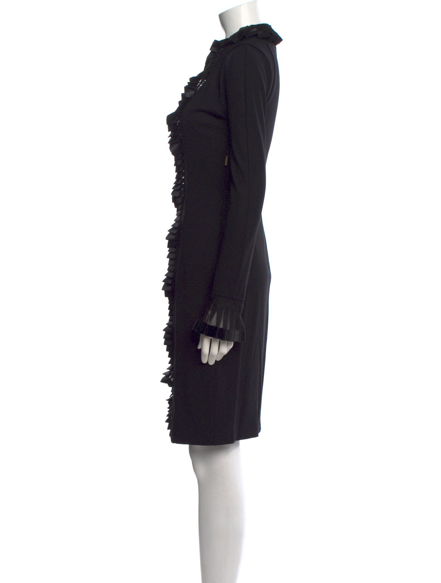 Roberto Cavalli V-Neck Mini Dress