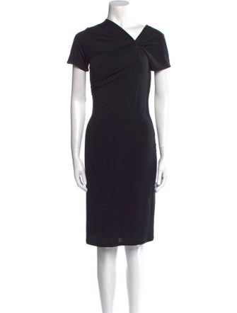 Roberto Cavalli One-Shoulder Knee-Length Dress