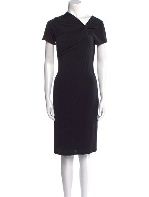 Roberto Cavalli One-Shoulder Knee-Length Dress