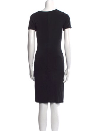 Roberto Cavalli One-Shoulder Knee-Length Dress