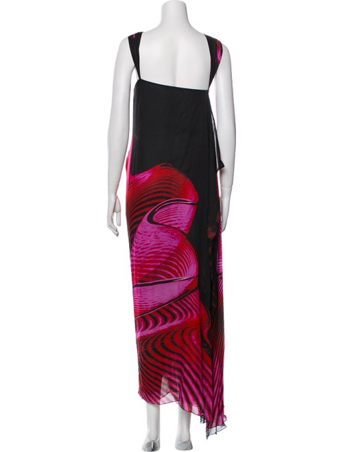 Roberto Cavalli Silk Long Dress