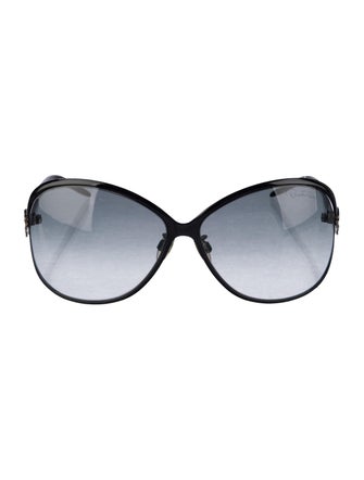 Roberto Cavalli Oversize Gradient Sunglasses