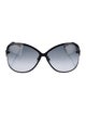 Roberto Cavalli Oversize Gradient Sunglasses