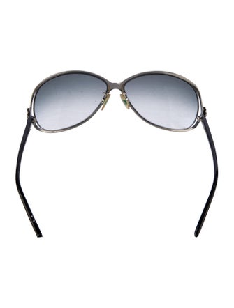 Roberto Cavalli Oversize Gradient Sunglasses