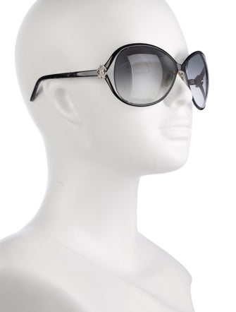 Roberto Cavalli Oversize Gradient Sunglasses