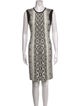 Roberto Cavalli Animal Print Mini Dress