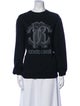 Roberto Cavalli Graphic Print Crew Neck Sweatshirt