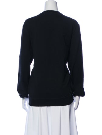 Roberto Cavalli Graphic Print Crew Neck Sweatshirt