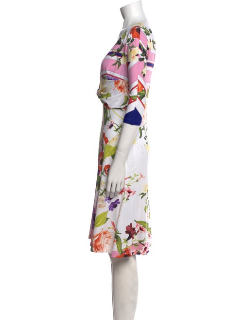Roberto Cavalli Floral Print Knee-Length Dress