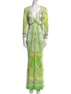 Roberto Cavalli Printed Long Dress