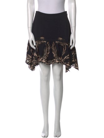 Roberto Cavalli Graphic Print Knee-Length Skirt