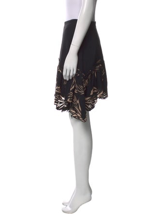 Roberto Cavalli Graphic Print Knee-Length Skirt