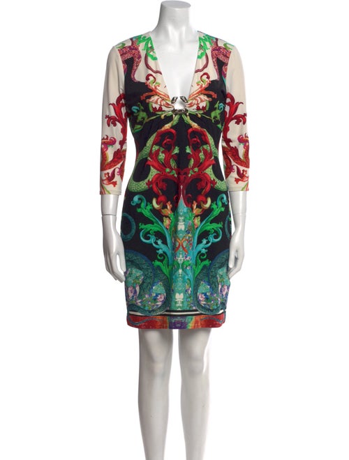 Roberto Cavalli Nylon Mini Dress