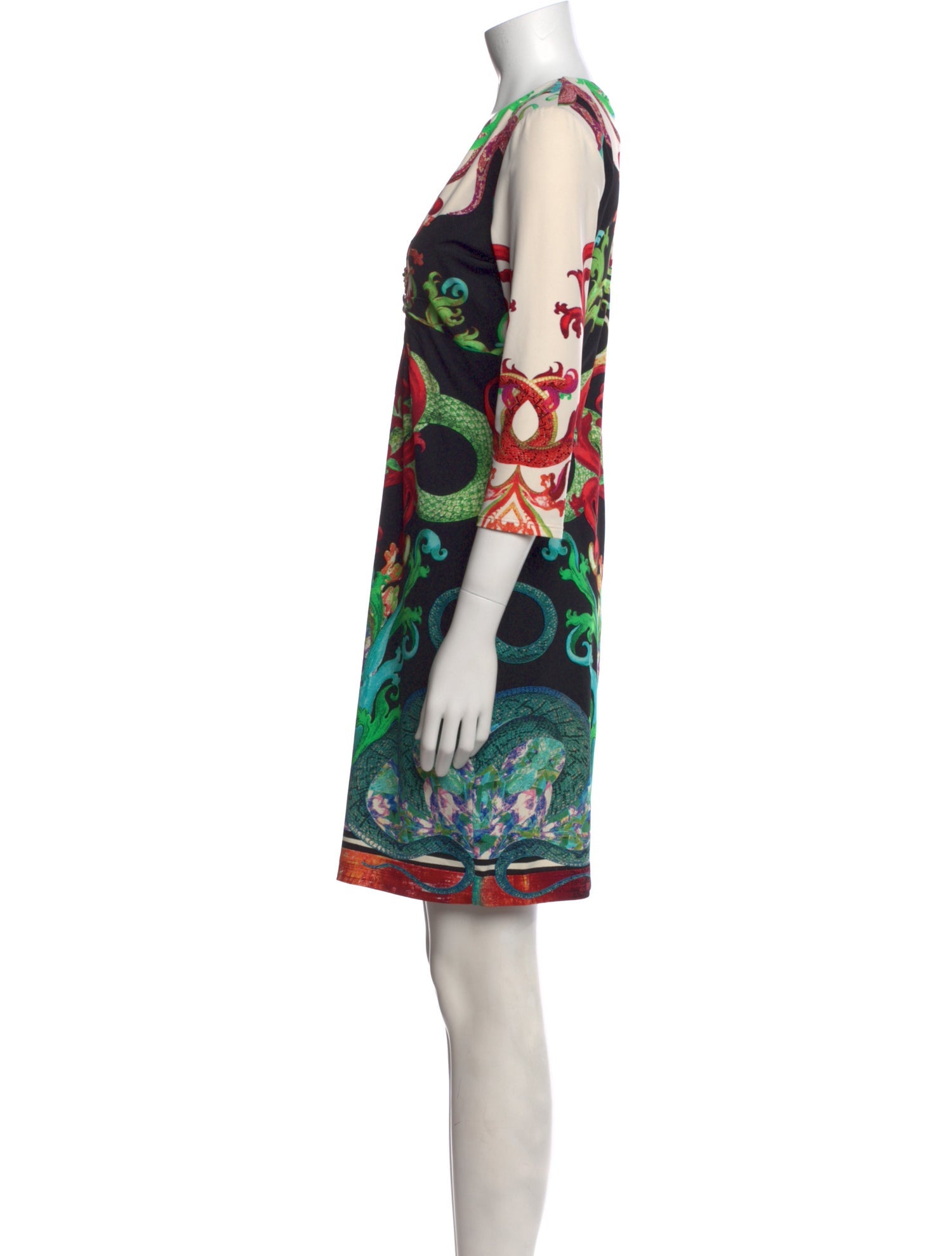 Roberto Cavalli Nylon Mini Dress