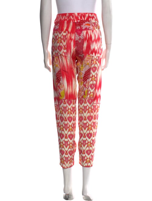 Roberto Cavalli Silk Skinny Leg Pants