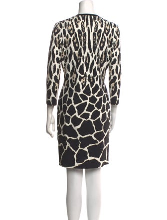 Roberto Cavalli Animal Print Mini Dress