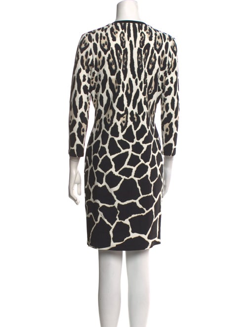 Roberto Cavalli Animal Print Mini Dress