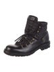 Roberto Cavalli Leather Hiking Boots