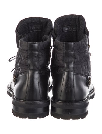 Roberto Cavalli Leather Hiking Boots