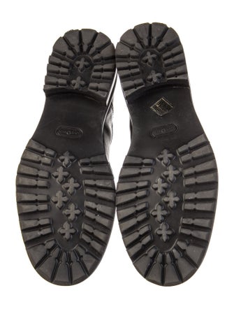 Roberto Cavalli Leather Hiking Boots