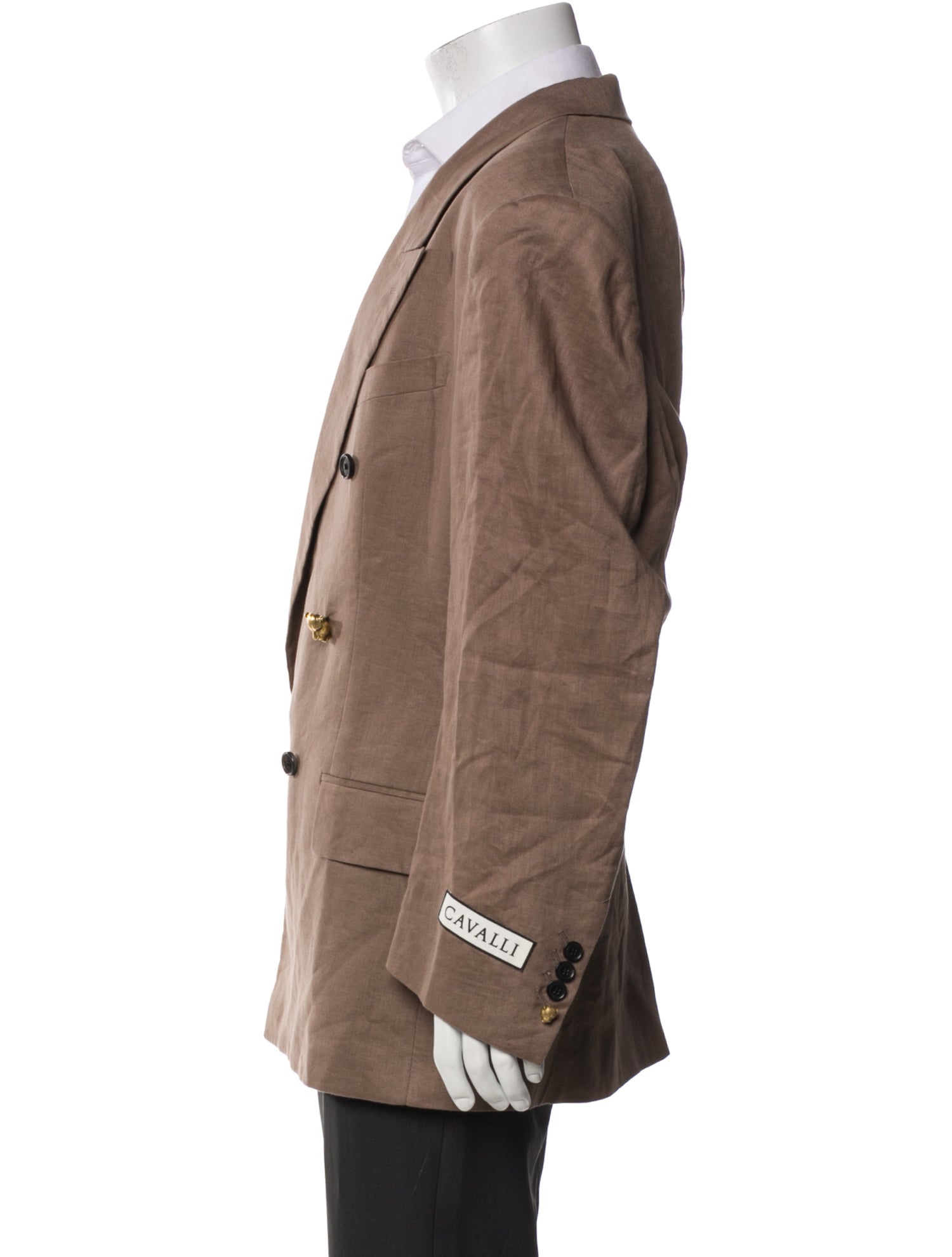 Roberto Cavalli Brown Blazer