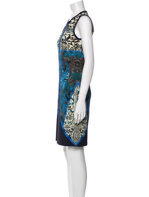 Roberto Cavalli Printed Knee-Length Dress