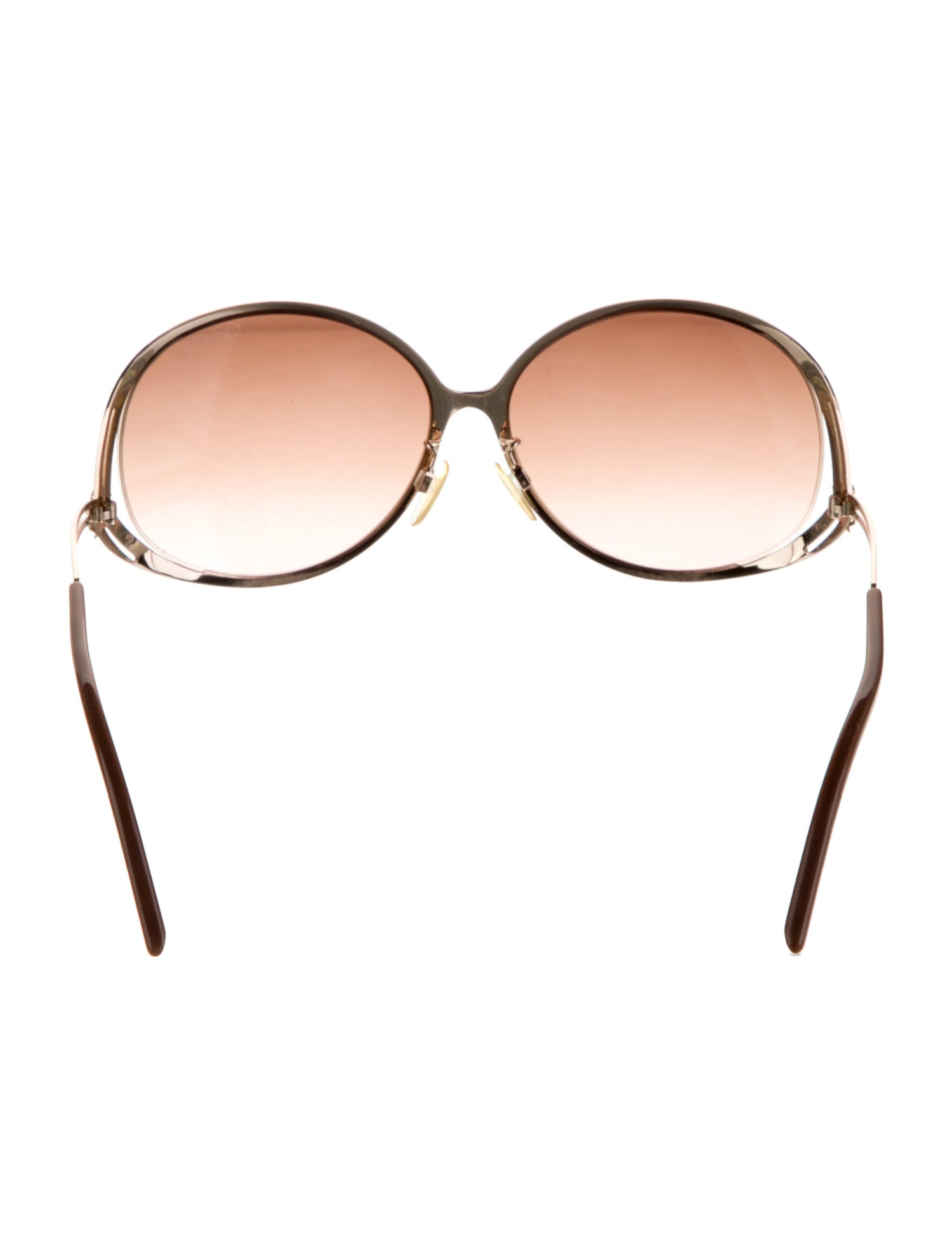 Roberto Cavalli Oversize Gradient Sunglasses