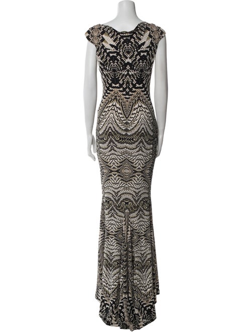 Roberto Cavalli Printed Long Dress