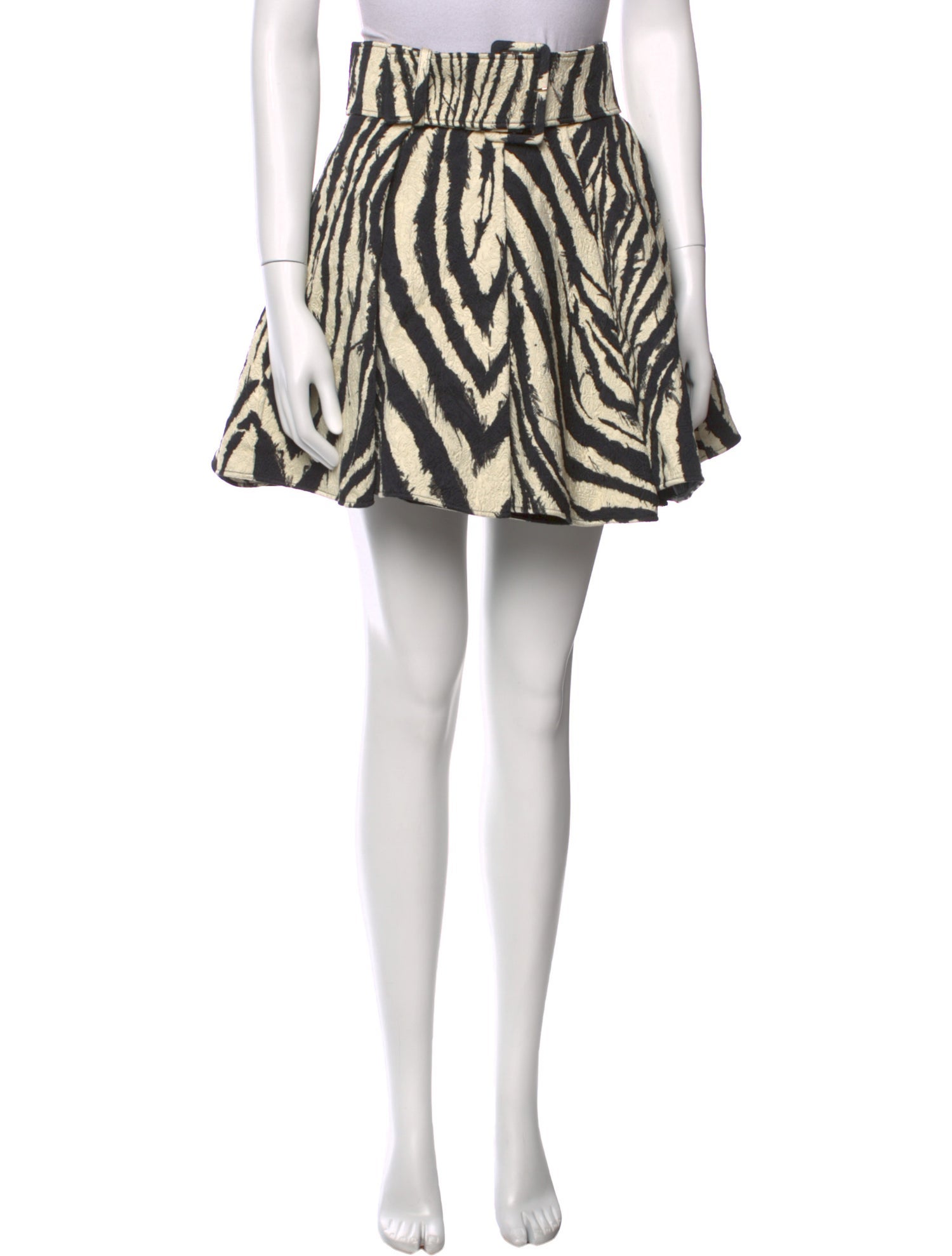 Roberto Cavalli Animal Print Knee-Length Skirt