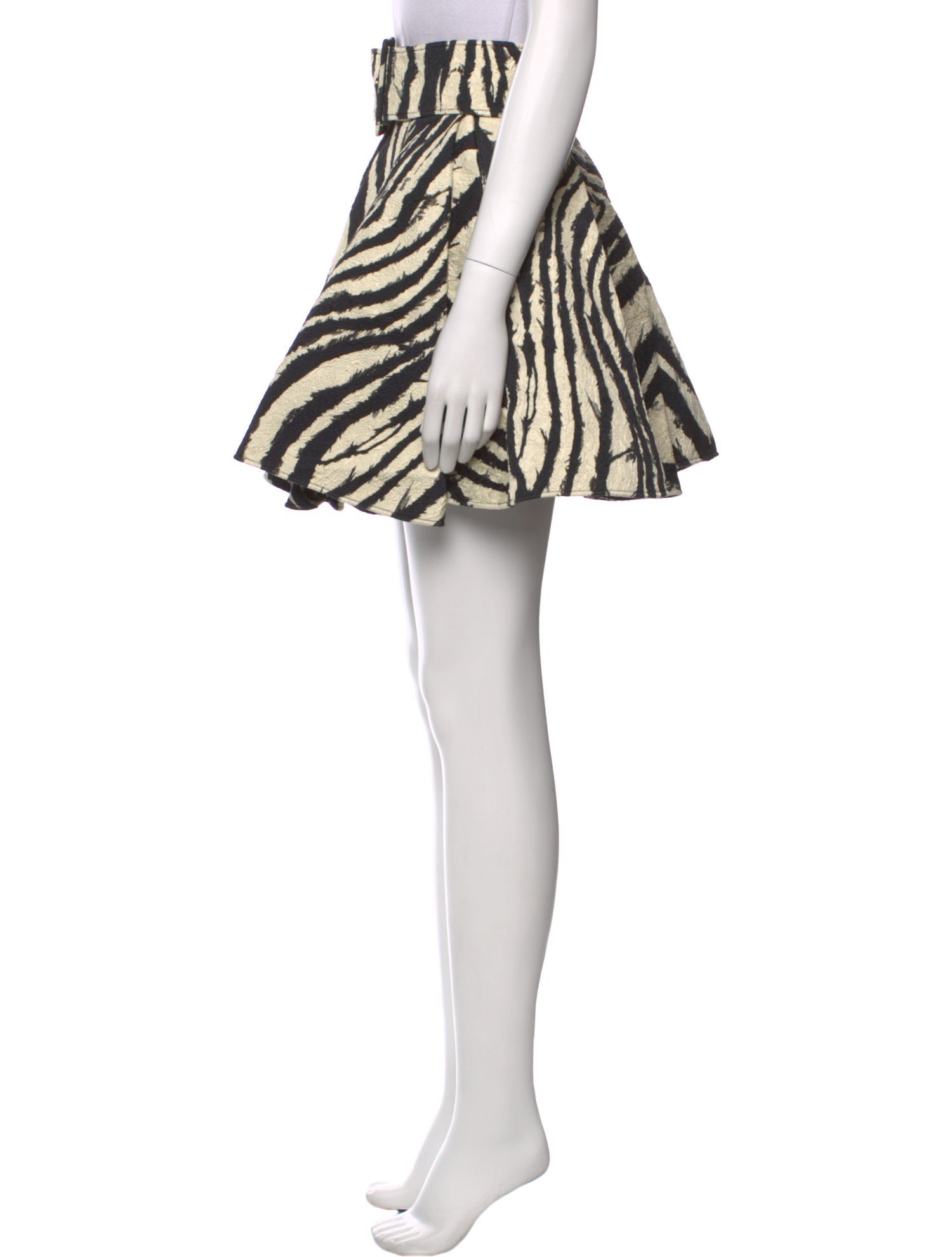 Roberto Cavalli Animal Print Knee-Length Skirt