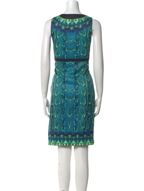 Roberto Cavalli Printed Knee-Length Dress