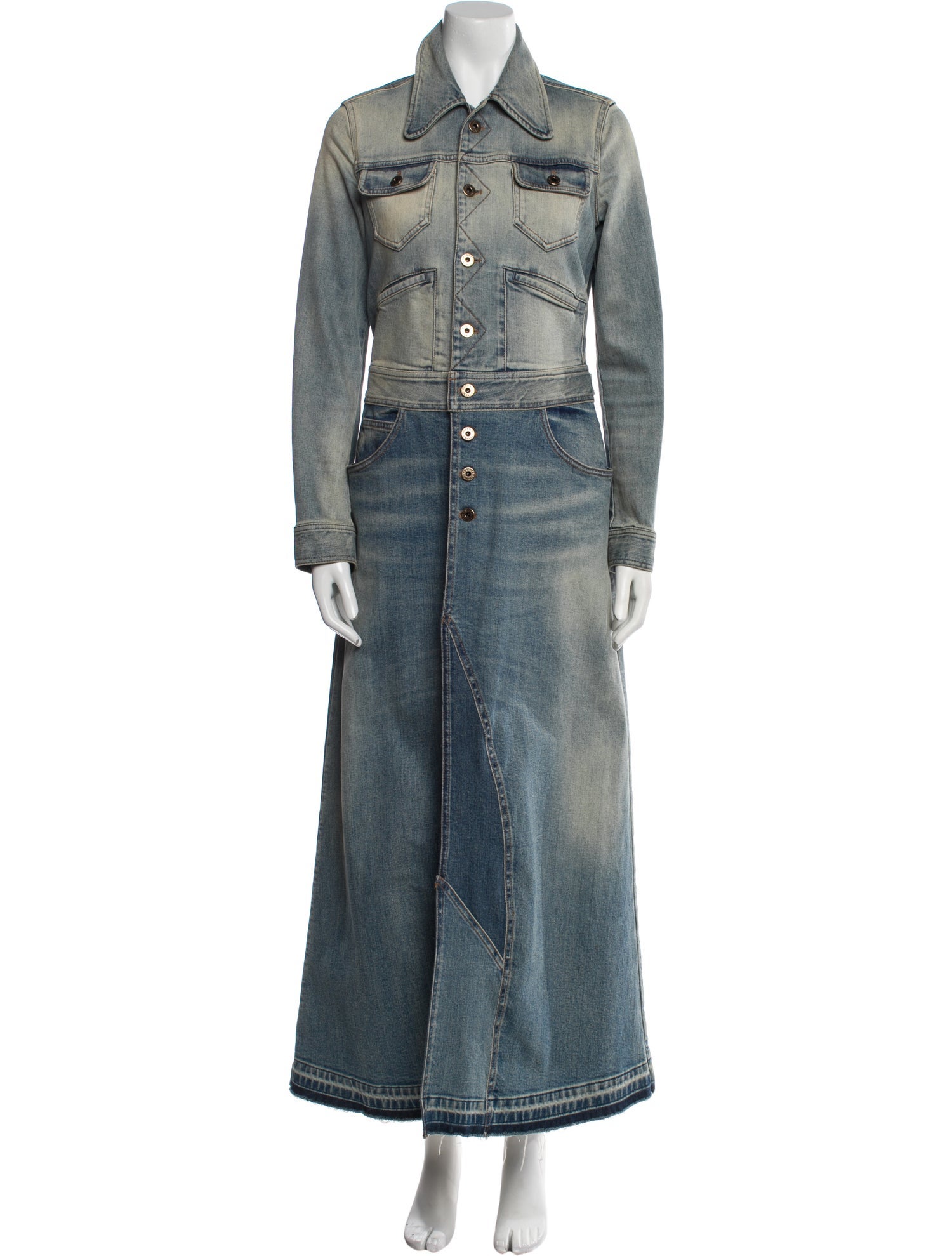 Roberto Cavalli 2010's Plaid Print Trench Coat